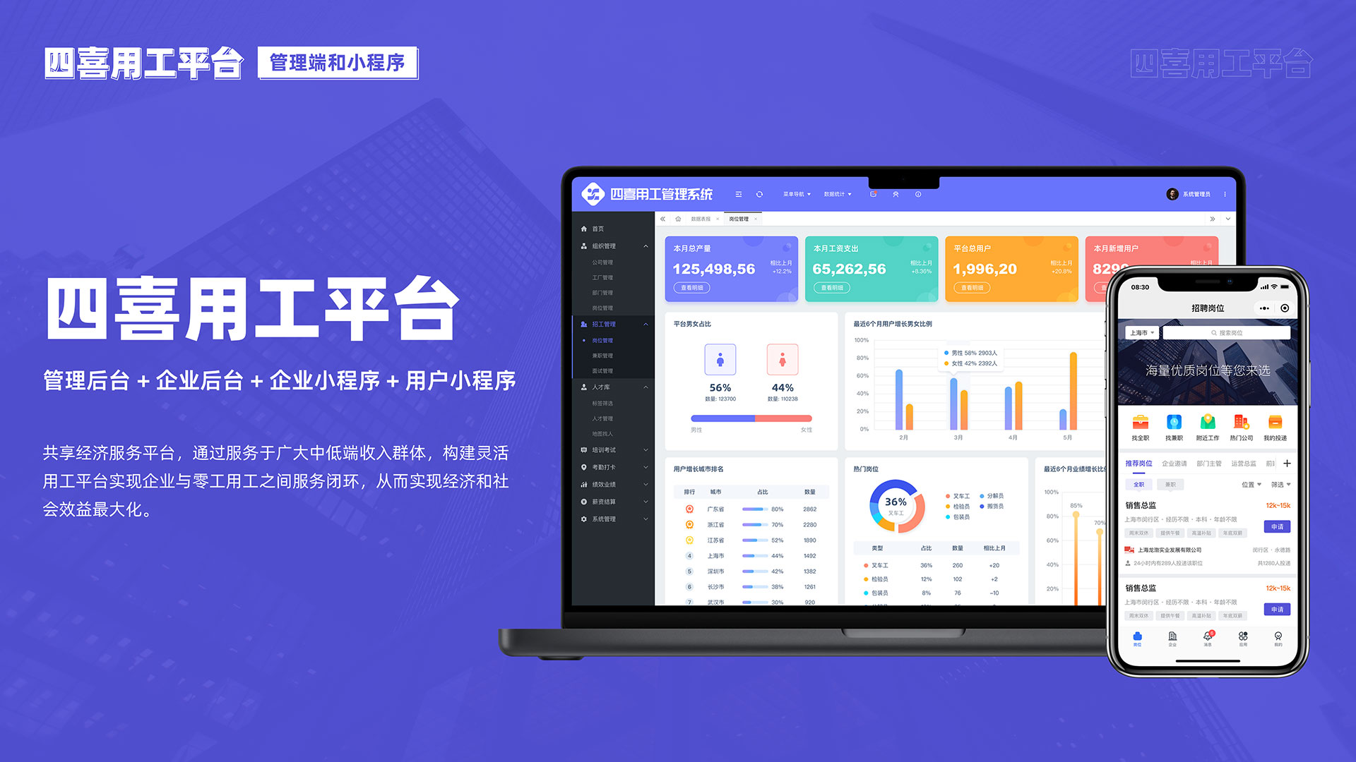 就博人事中台